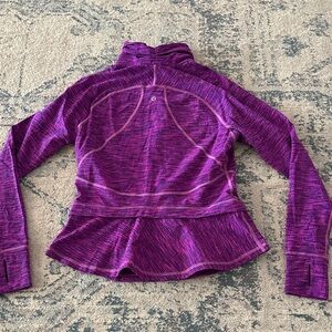 Lululemon Athletica Heathered Purple/Pink Jacket